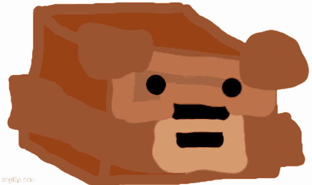 a cartoon drawing of a bear with a beard and a mustache on a white background
