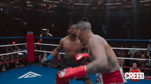 Right Hook Adonis Creed GIF - Right Hook Adonis Creed Damian Anderson GIFs
