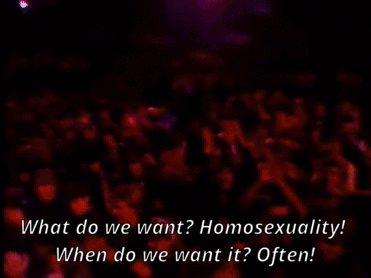 Kids In The Hall What Do We Want GIF - Kids In The Hall What Do We Want Homosexuality GIFs