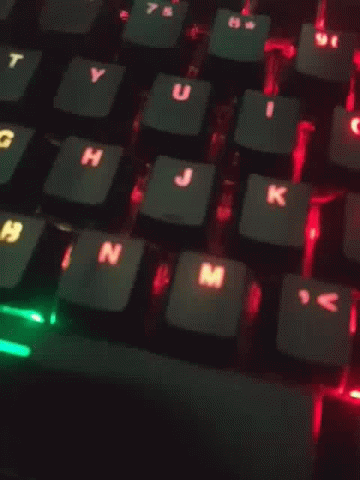 Keyboard Keys GIF - Keyboard Keys Lights GIFs
