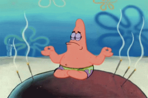 Meditate Patrick GIF - Meditate Patrick Spongebob GIFs