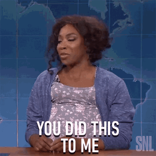 You Did This To Me Pauline GIF - You Did This To Me Pauline Saturday Night Live GIFs