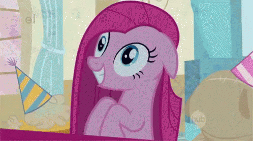 My Little Pony Smile GIF - My Little Pony Smile Forced GIFs