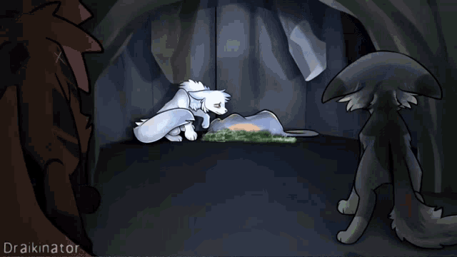 Warrior Cats Smile GIF - Warrior Cats Smile Hurt GIFs