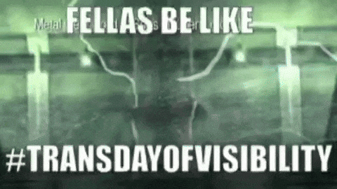 a green background with a skull and the words `` fellas be like '' written on it .
