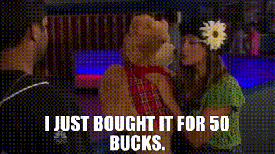 Parks And Rec Ann Perkins GIF - Parks And Rec Ann Perkins I Just Bought It For 50 Bucks GIFs