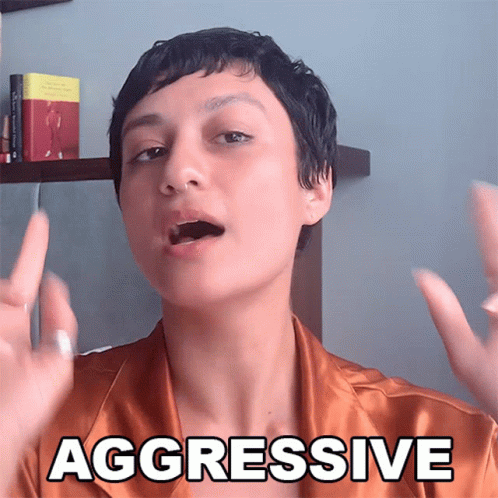 Aggressive Ayesha Hussain GIF - Aggressive Ayesha Hussain Bustle GIFs