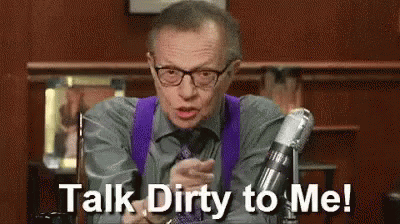 Larry King Talk Dirty To Me GIF - Larry King Talk Dirty To Me Talk Dirty GIFs