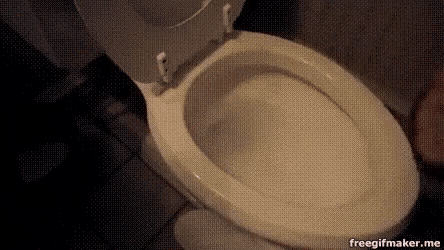 a toilet with the words freegifmaker.me on the bottom