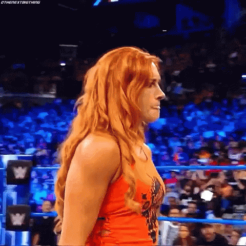 Becky Lynch Conflicted GIF - Becky Lynch Conflicted Annoyed GIFs