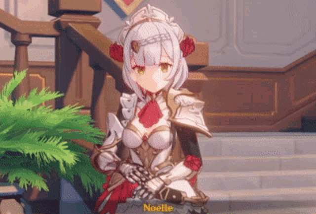 Noelle Genshin Impact GIF