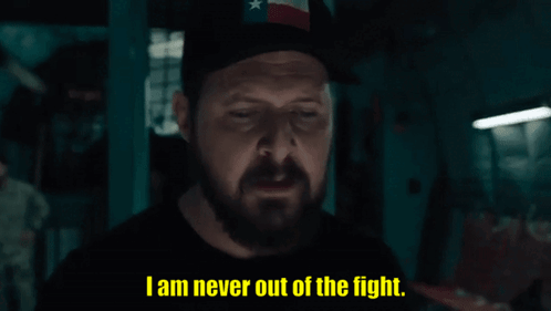 I Am Never Out Of The Fight Seal Team GIF - I Am Never Out Of The Fight Seal Team Sonny Quinn GIFs
