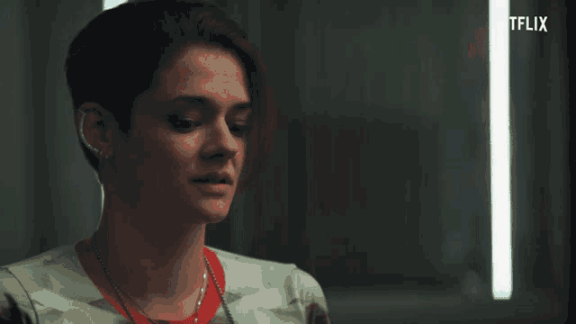 a woman says " i don t know yet " in a netflix advertisement
