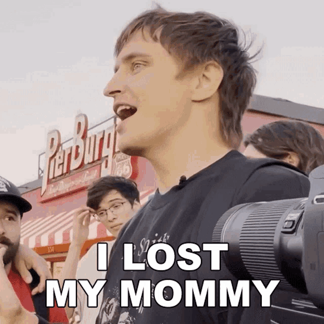 I Lost My Mommy Danny Mullen GIF - I Lost My Mommy Danny Mullen Im Trying To Look For My Mommy GIFs