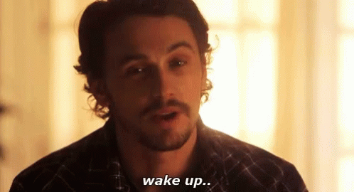 James Franco Wake Up GIF - James Franco Wake Up GIFs