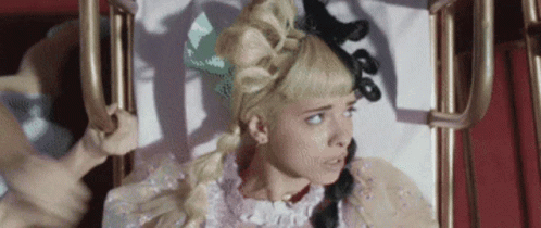 Melanie Martinez Who The Hell Are You GIF - Melanie Martinez Who The Hell Are You Poke GIFs