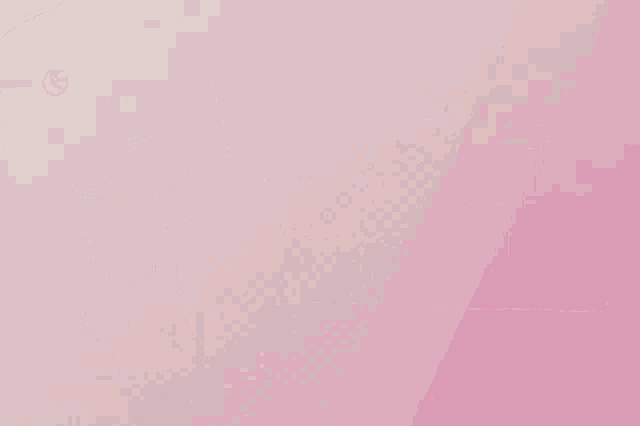 a drawing of a girl wearing sunglasses and a beanie on a pink background