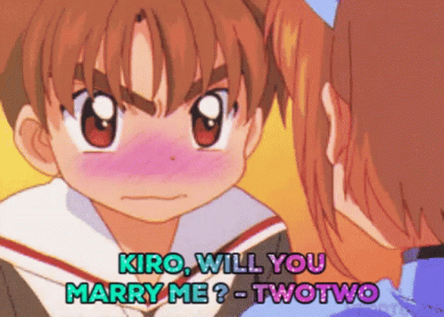 Kiro Marry Me GIF - Kiro Marry Me Kirowaii GIFs
