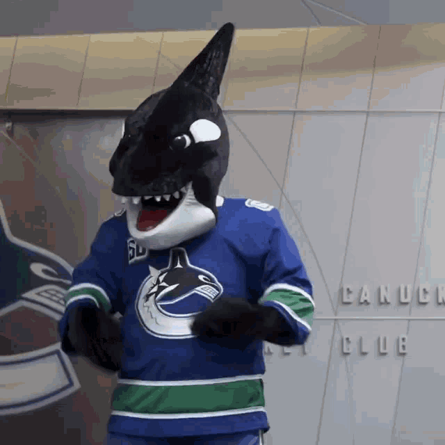 Vancouver Canucks Fin The Whale GIF - Vancouver Canucks Fin The Whale Lunar New Year GIFs