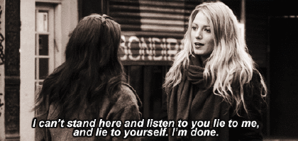 She Gives You The Best Advice On Dating, Boys, And People Who Are Mean To You. GIF - Gossip Girl Blake Lively GIFs