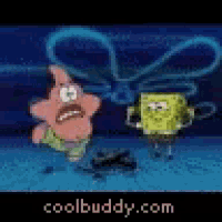 patrick star and spongebob squarepants from spongebob squarepants