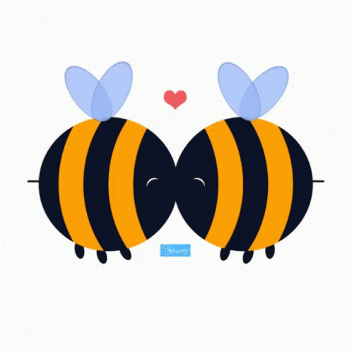 Bee Mine Mr And Mrs Bee GIF - Bee Mine Mr And Mrs Bee Bee GIFs