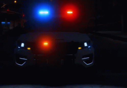 Lights Car GIF - Lights Car Police Car GIFs