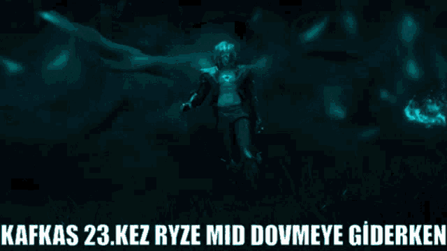 a poster that says kafkas 23.kaz ryze mid dovmeye giderken