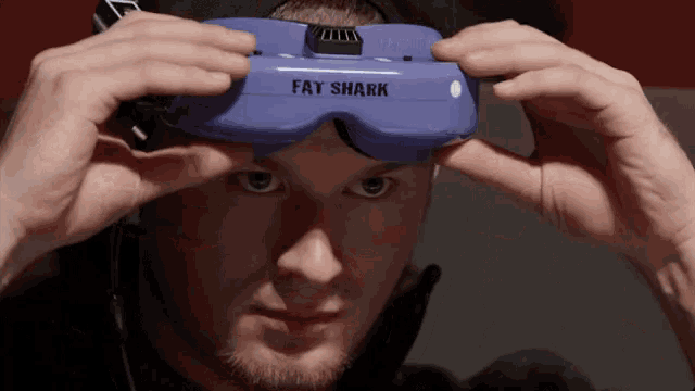 Fat Shark Goggles Goggles GIF - Fat Shark Goggles Goggles Ready To Go GIFs