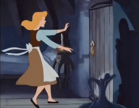 Cinderella Locked Out GIF