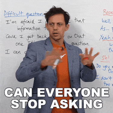 Can Everyone Stop Asking Silly Questions Benjamin GIF - Can Everyone Stop Asking Silly Questions Benjamin Engvid GIFs