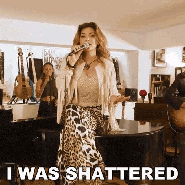 I Was Shattered Shania Twain GIF - I Was Shattered Shania Twain Broken GIFs