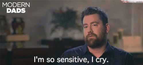 I'M So Sensitive, I Cry. GIF - So Sensitive Sensitive I Cry GIFs