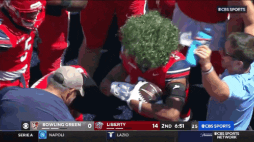 a football game between bowling green and liberty on cbs sports
