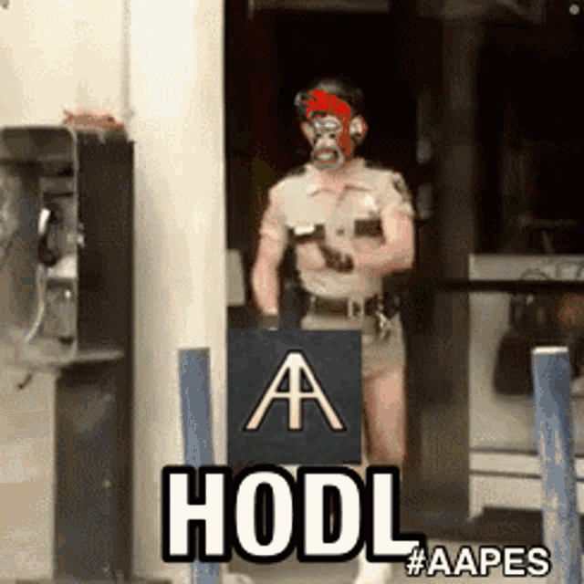 Hold Hodl GIF - Hold Hodl Aape GIFs