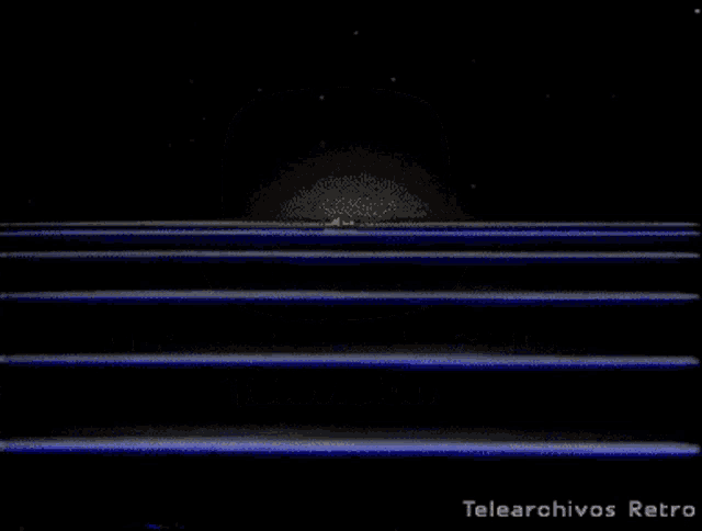 a telearchivos retro logo is displayed on a screen
