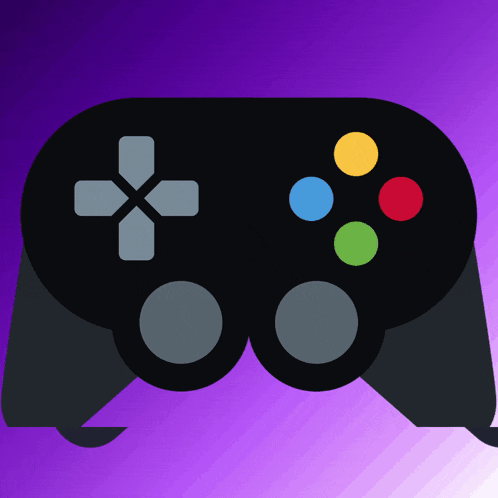 an illustration of a video game controller with a cross on it