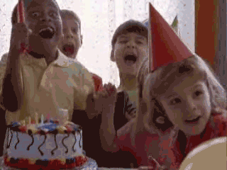 The Most Excited I'Ve Ever Been GIF - Party Children Hats GIFs