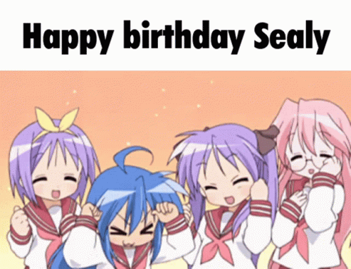 Sealy Happy Birthday GIF - Sealy Happy Birthday Dsodka GIFs