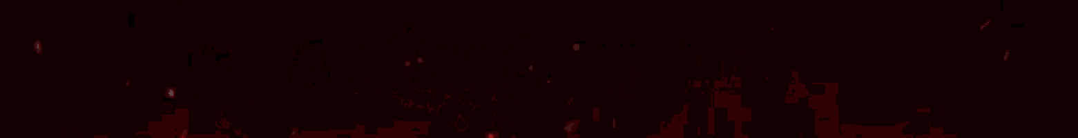 a red lightning bolt is coming out of a red background .