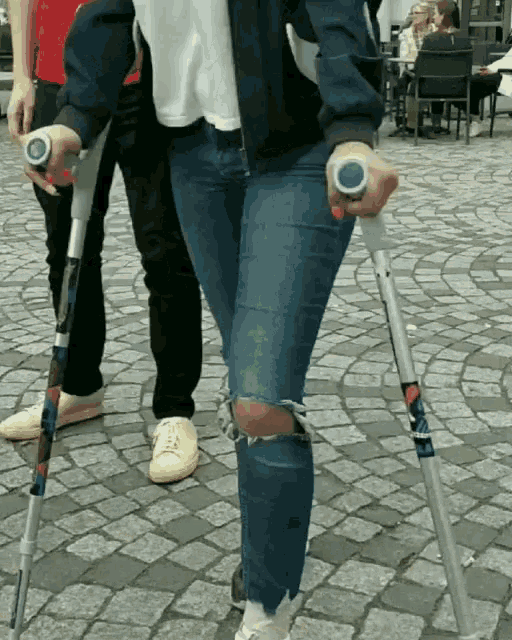 Crutches Evil GIF - Crutches Crutch Evil GIFs