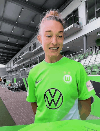Feli Rauch Vfl Wolfsburg GIF - Feli Rauch Vfl Wolfsburg Wolfsburg Frauen GIFs
