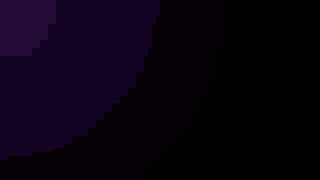 a glowing purple letter k is against a dark background