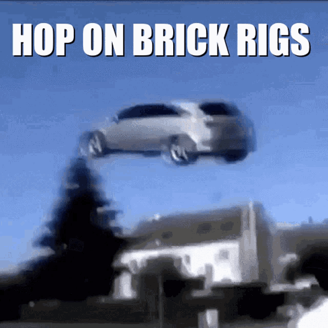 Brick Rigs Hop On Brick Rigs GIF - Brick Rigs Hop On Brick Rigs Flying Car GIFs