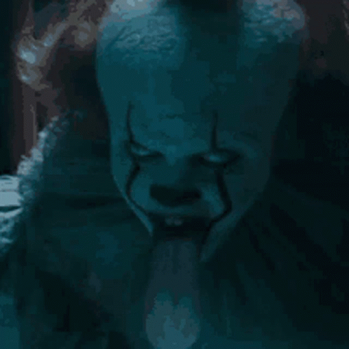 Pennywise Drooling GIF - Pennywise Drooling Tongue Out GIFs
