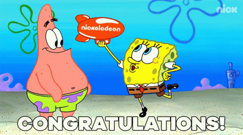Congratulations Spongebob GIF - Congratulations Spongebob Patrick GIFs