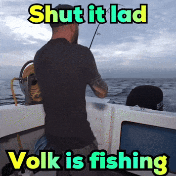 Shut It Lad Volk Is Fishing GIF - Shut It Lad Volk Is Fishing Alexander Volkanovski GIFs