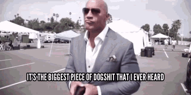 The Rock Its The Biggest Piece Of Dogshit That I Ever Heard GIF - The Rock Its The Biggest Piece Of Dogshit That I Ever Heard Memes GIFs