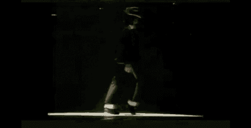 a close up of a person dancing on a stage .