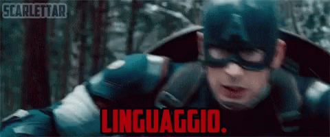 Linguaggio Capitan America GIF - Linguaggio Capitan America Captain America GIFs